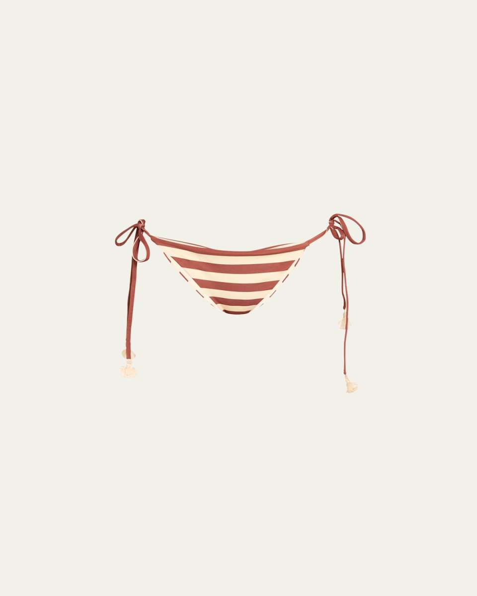 Striped Riverside Bikini Bottoms